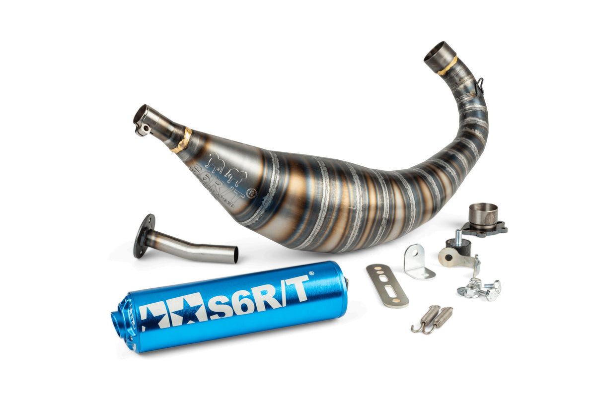 Exhaust Stage6 R/T 90 - 100 Derbi Blue