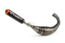 Exhaust Stage6 R/T 90 - 100 Derbi Black / Orange