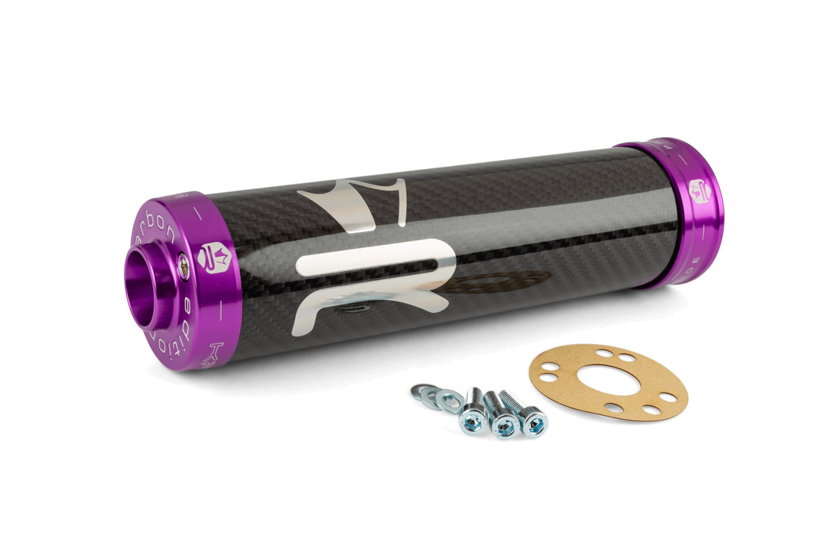 Silencer KRM Carbon Hologram 70-90cc purple