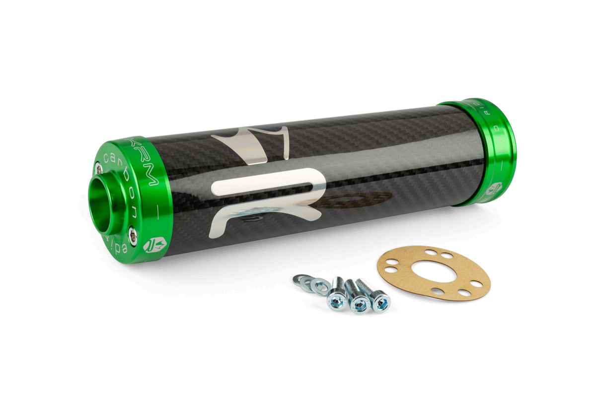 Silencer KRM Carbon Hologram 70-90cc green