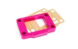 Reed Valve Spacer 10mm KRM pink Minarelli AM6