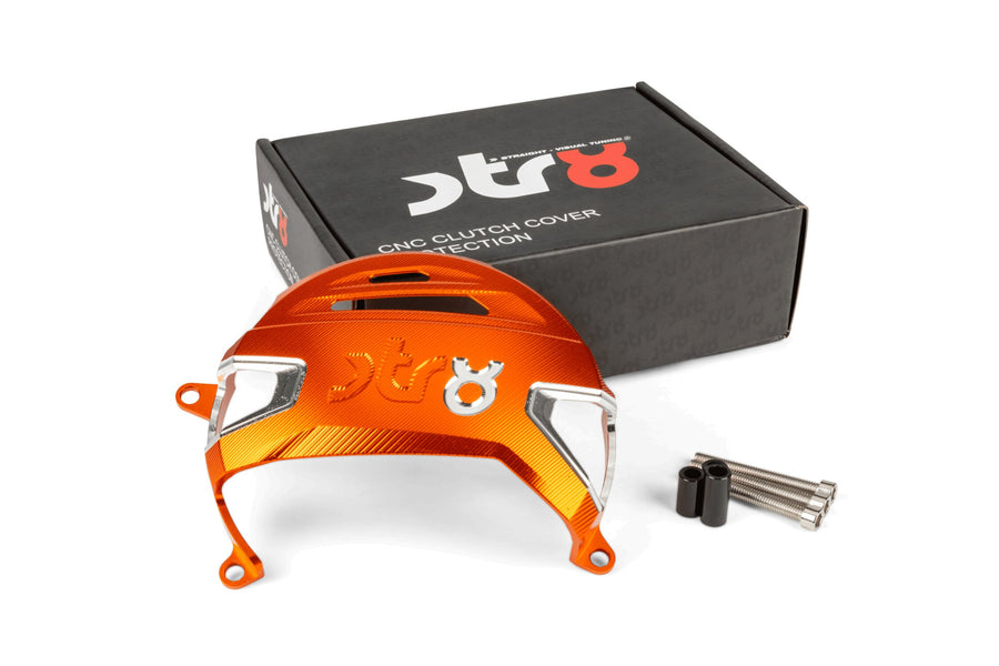 Clutch Case Guard STR8 AM6 Alu CNC Orange