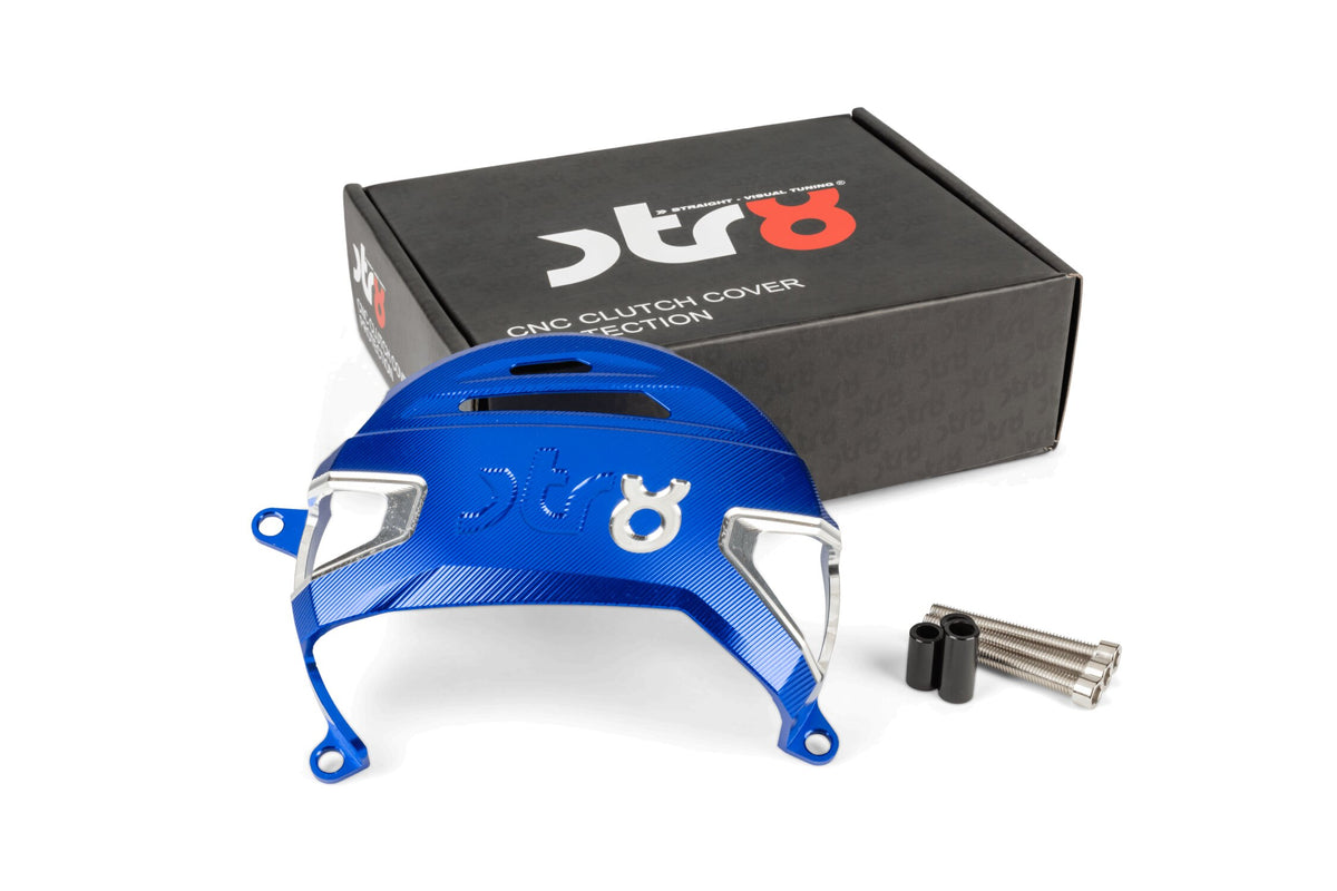 Clutch Case Guard STR8 AM6 Alu CNC Blue
