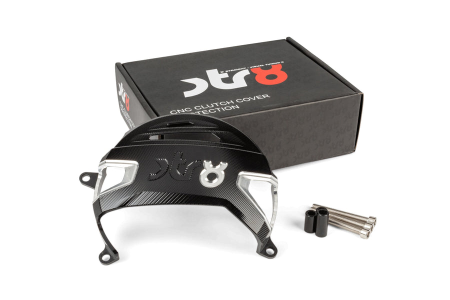 Clutch Case Guard STR8 AM6 Alu CNC Black