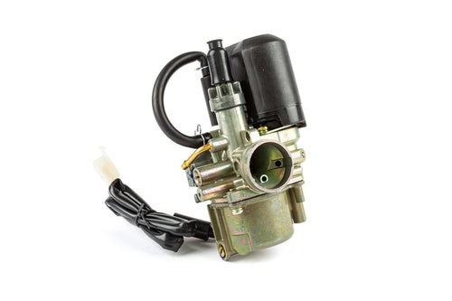 Carburetor 12mm with e-choke Motoforce Peugeot vertical