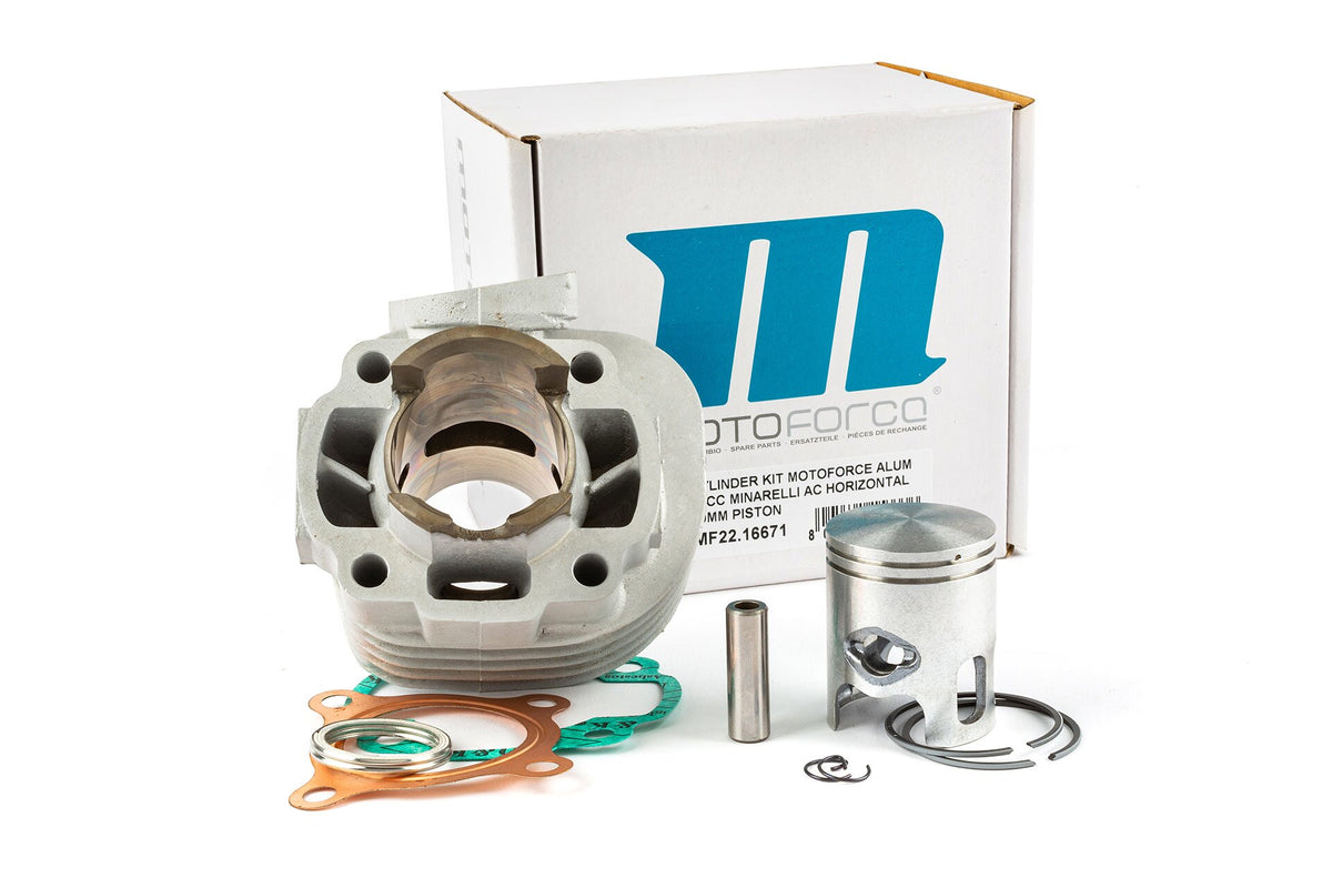Cylinder Kit 50cc Alu Motoforce Minarelli horizontal AC