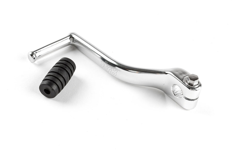 Shift Lever STR8 non folding Derbi aluminium chrome