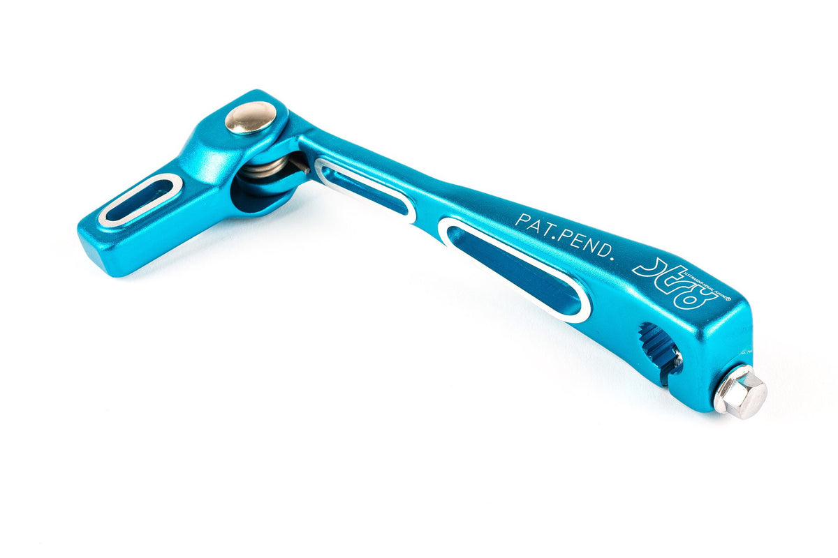 Shift Lever STR8 Lighty Derbi blue