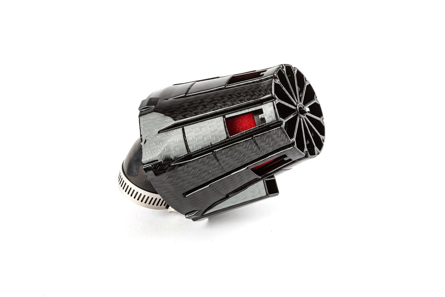Air Filter STR8 E5 45° 35mm PHVA/PHBG carbon / red