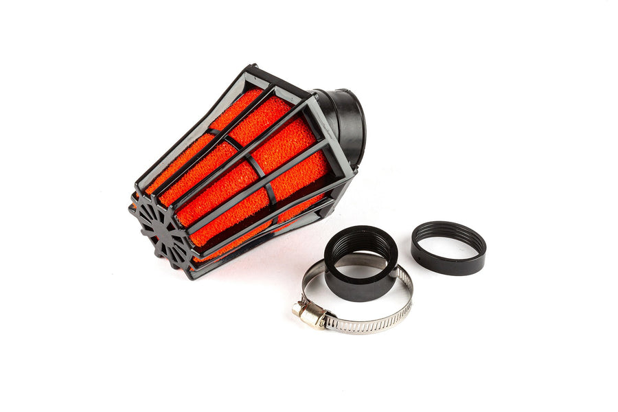 Air Filter STR8 Hexa 28-35mm black / red 45°