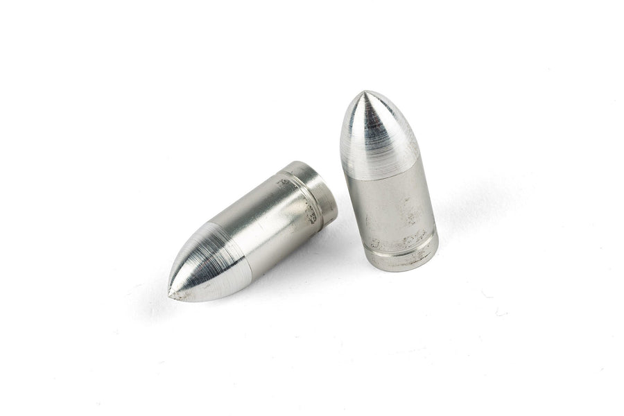 Valve Caps STR8 Obus / Bullet chrome