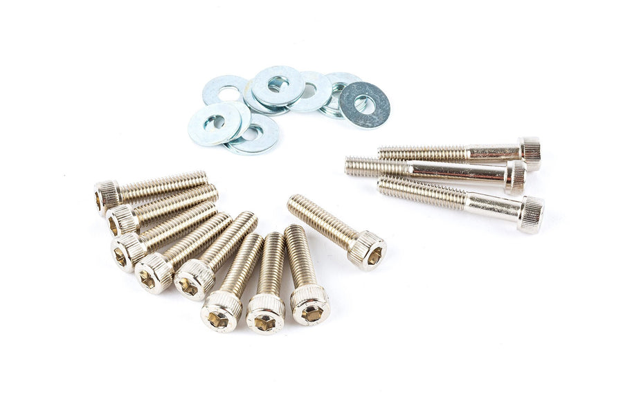 CVT Cover Screws STR8 chrome Yamaha BW's / Slider
