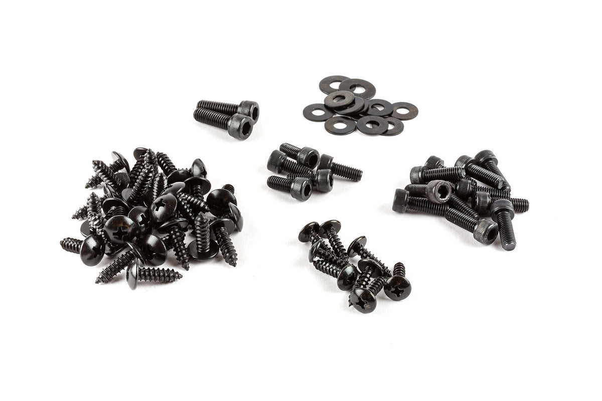 Fairing Screws STR8 steel black Yamaha Aerox