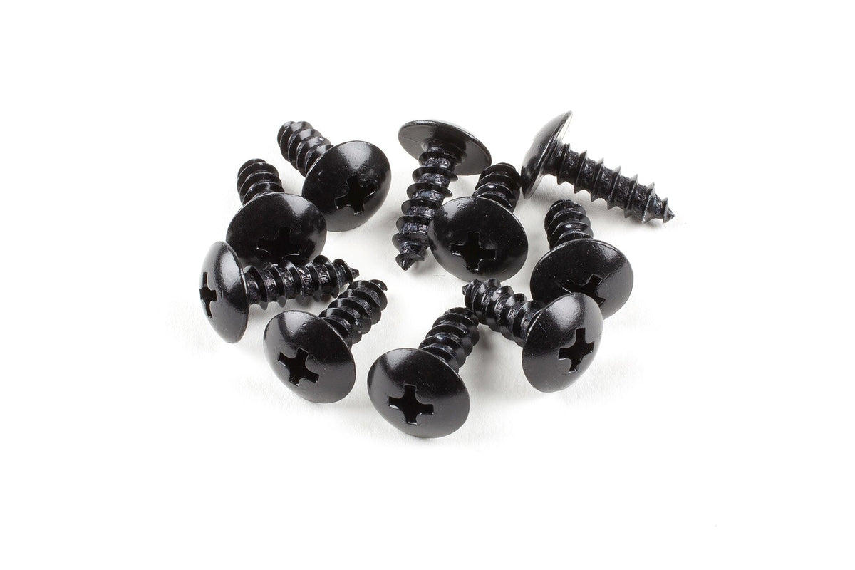 Fairing Screws STR8 M5x12 aluminium black (x 10)