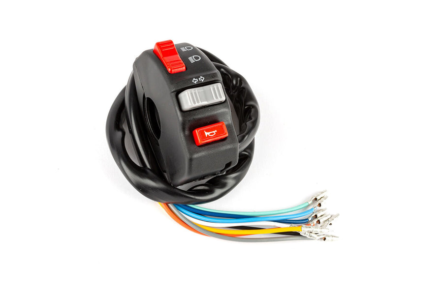 Switch left side STR8 w. lights universal black