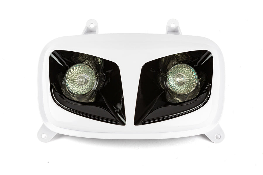Twin Headlight STR8 white / black Yamaha BW's from 2004