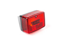 Tail Light carbon / red MBK 51 / Peugeot 103