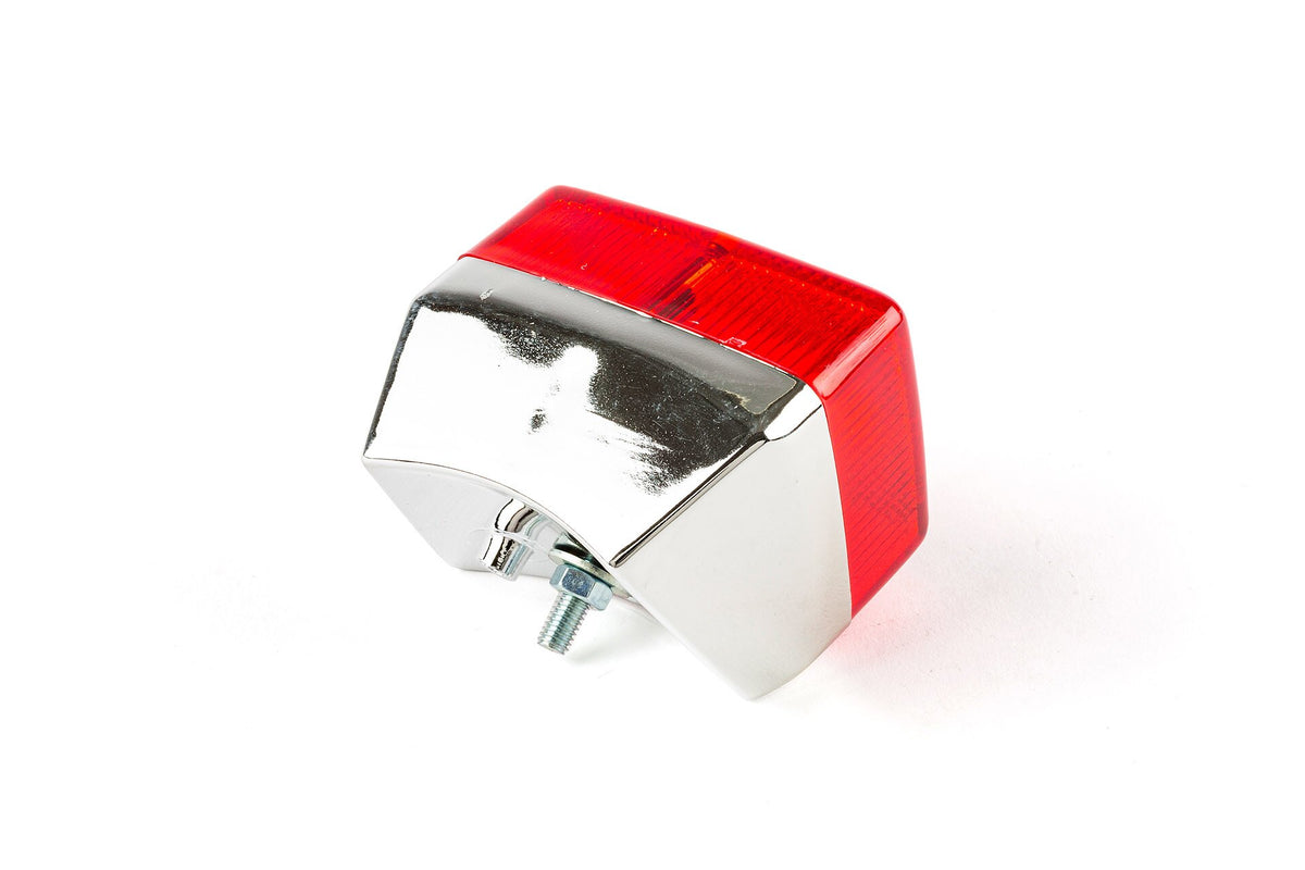 Tail Light STR8 chrome / red MBK 51 / Peugeot 103