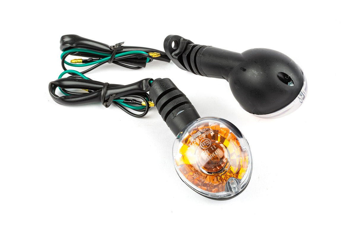 Indicators STR8 black / white Peugeot Ludix