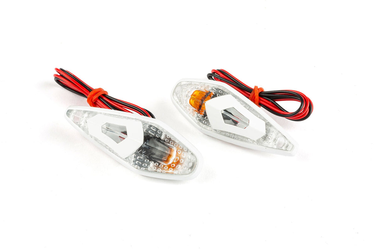 Glue-On Indicators STR8 drop-shaped Wing white