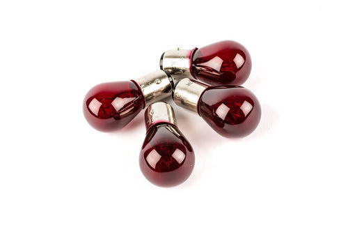 Bulbs tail / brake light (x4) STR8 12V - 21/5W BAY15D red