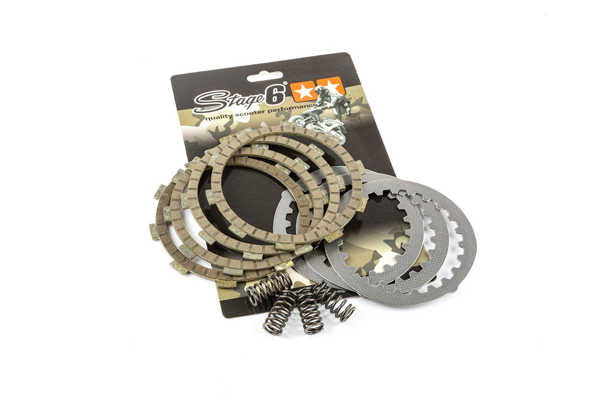 Clutch Discs 4 discs Stage6 Carbon Minarelli AM6