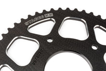 Rear Sprocket 53T - 420 Stage6 alu CNC yellow Peugeot / Rieju