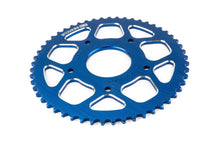 Rear Sprocket 53T - 420 Stage6 alu CNC red Peugeot / Rieju