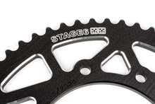 Rear Sprocket 53T - 420 Stage6 alu CNC orange Derbi DRD Pro