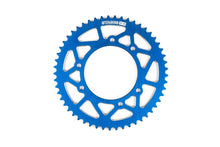 Rear Sprocket 53T - 420 Stage6 alu CNC blue Derbi DRD Pro