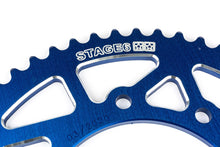 Rear Sprocket 53T - 420 Stage6 alu CNC orange Derbi DRD Pro