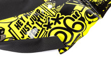 Seat Cover Derbi Senda 2000 - 2010 Stage6 Full Covering yellow / black