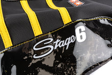 Seat Cover Rieju MRT Stage6 Full Covering yellow / black