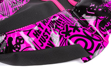 Seat Cover Yamaha DT Stage6 Full Covering pink / black