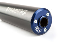 Silencer Stage6 50 - 80cc left side orange