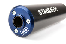 Silencer Stage6 50 - 80cc right side blue / black
