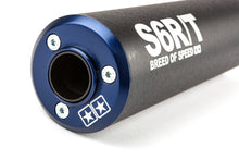 Silencer Stage6 R/T 80 - 100cc right side blue / black