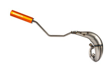 Exhaust Stage6 Streetrace high mount CNC orange Rieju MRT