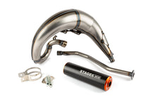 Exhaust Stage6 Streetrace high mount left CNC orange / black Beta RR -2012