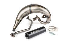 Exhaust Stage6 Streetrace high mount CNC Black Sherco SE / SM