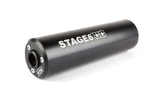 Exhaust Stage6 Streetrace high mount CNCblack Rieju MRT