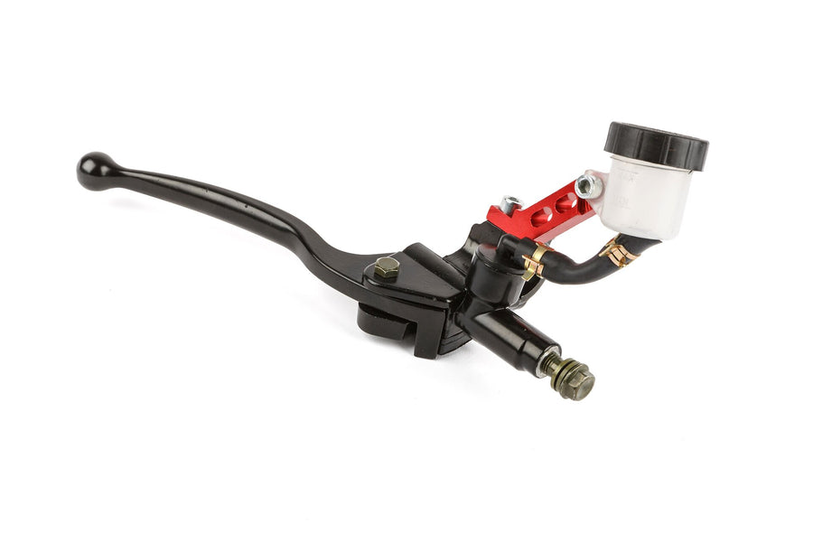 Brake Master Cylinder universal right side w/ red reservoir