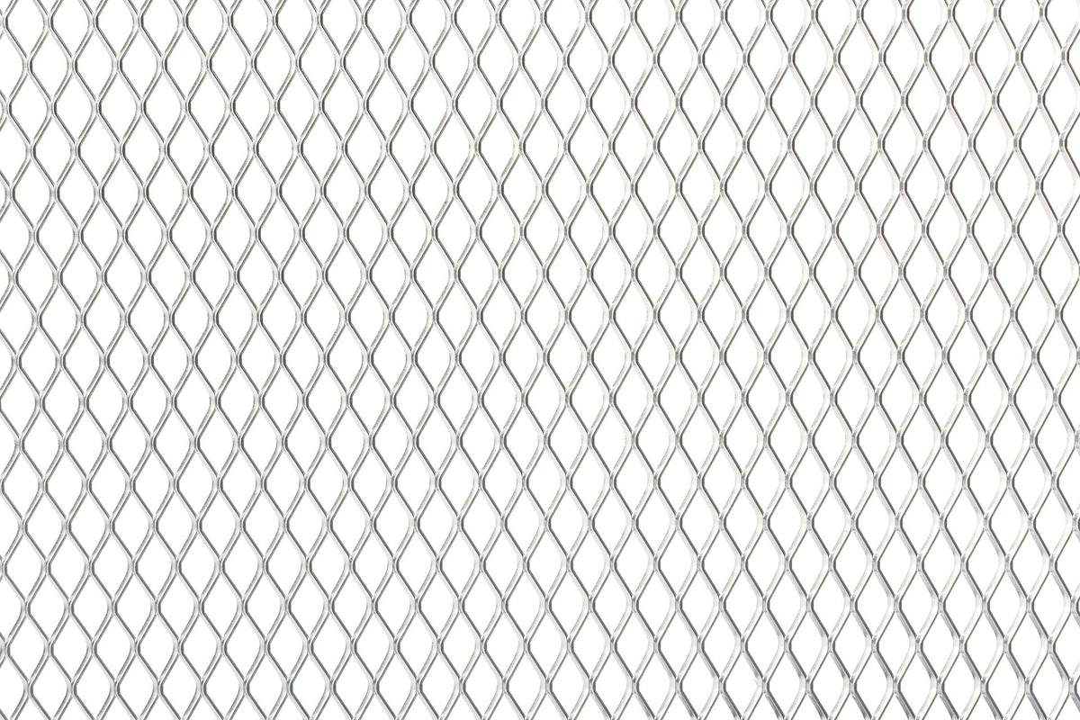 Racing Grille Mesh STR8 medium 30x30cm chrome