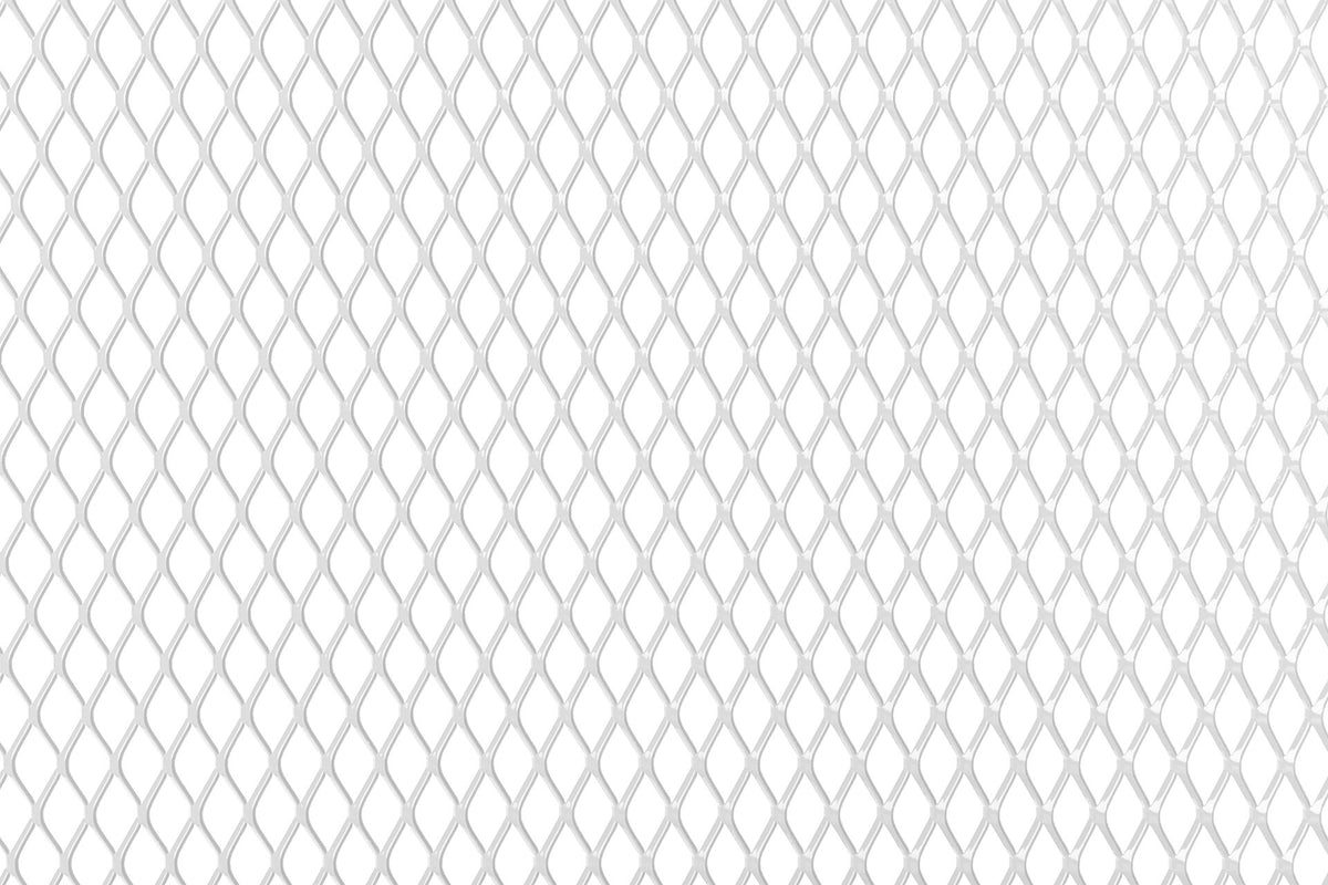 Racing Grille Mesh STR8 medium 30x30cm white