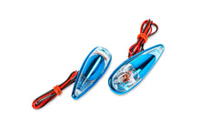Glue-On Indicators STR8 drop-shaped Fender blue