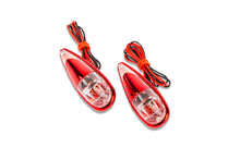Glue-On Indicators STR8 drop-shaped red