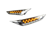 LED Indicators front STR8 Piaggio Zip from 2000 chrome