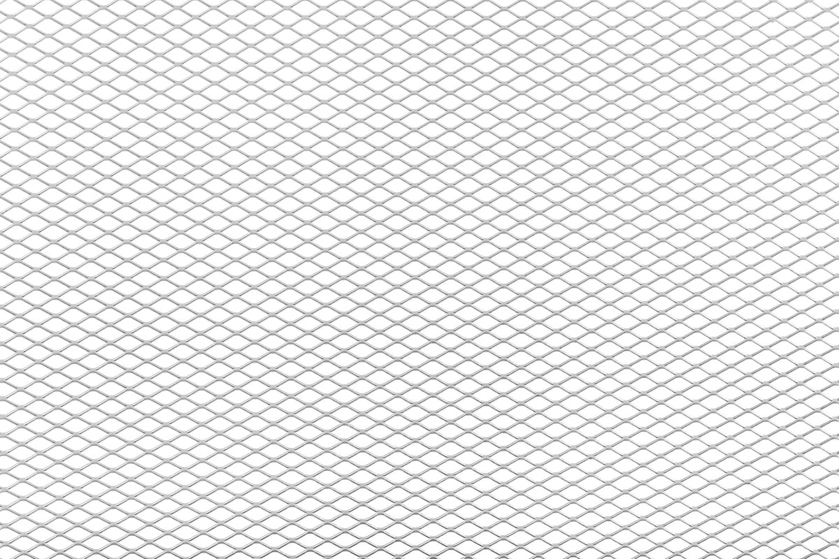 Racing Grille Mesh STR8 fine 30x30cm chrome