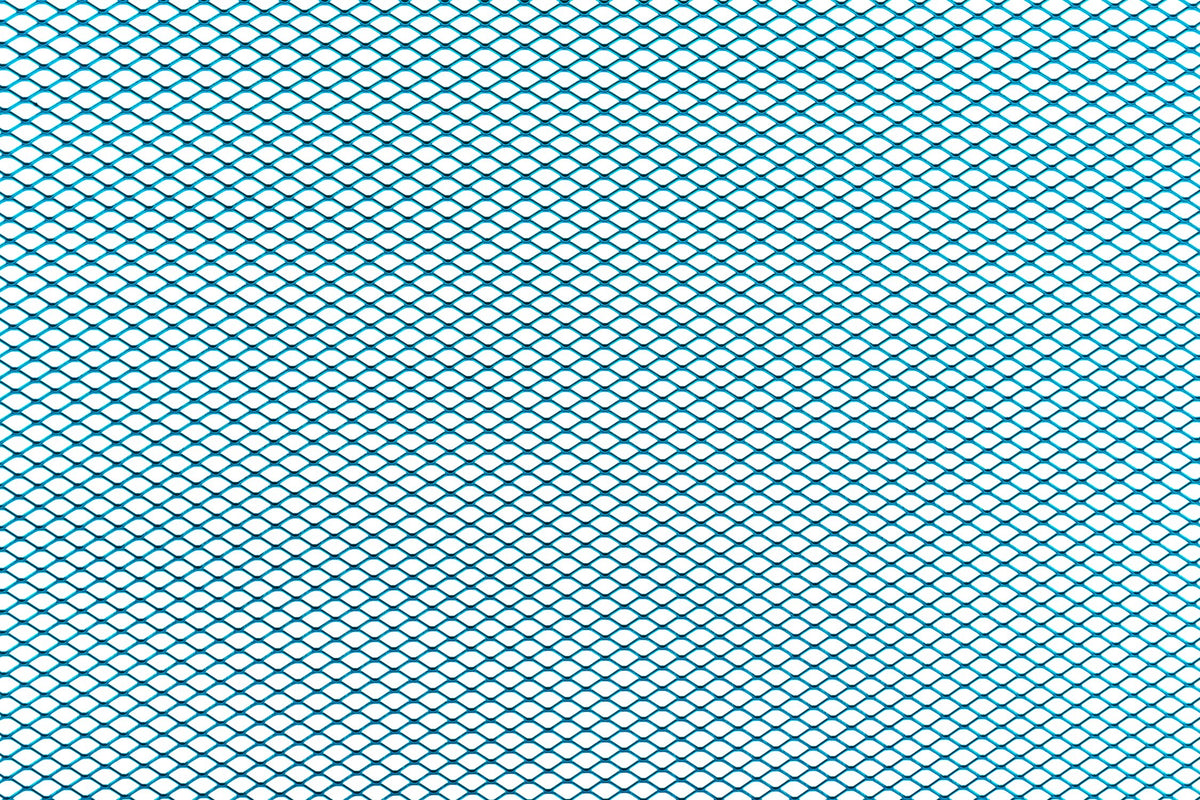 Racing Grille Mesh STR8 fine 30x30cm blue