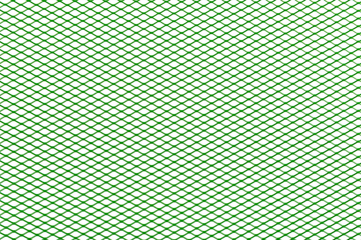 Racing Grille Mesh STR8 fine 30x30cm green